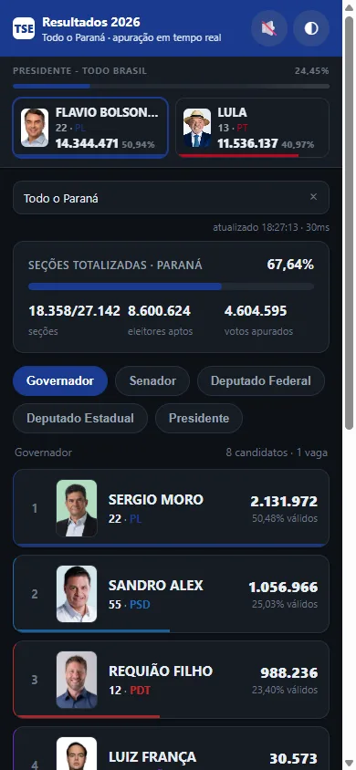 The viewer interface in the dark theme