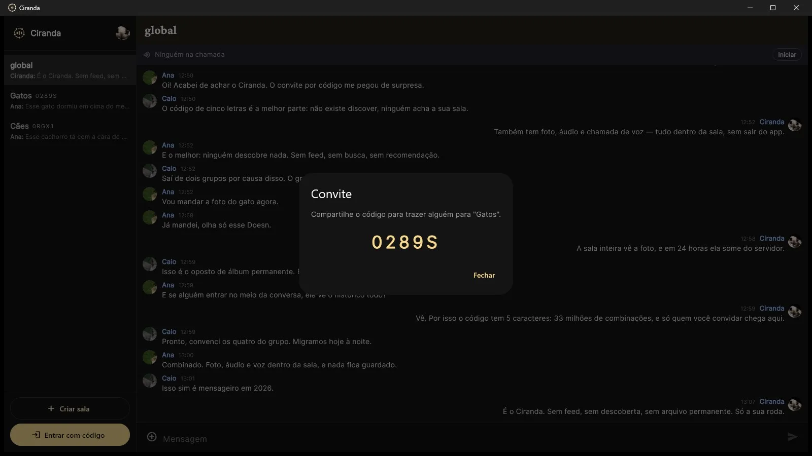 Ciranda — Capturas de tela 4